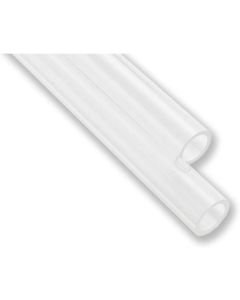 EKWB EK-HD PETG Tube, 12/16mm, 500mm, Clear, 8-Pack